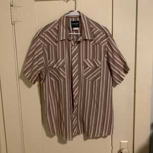 Vintage Western Wrangler Pearl Snap Short-Sleeve